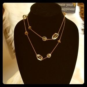 JCREW STAMPED NECKLACE